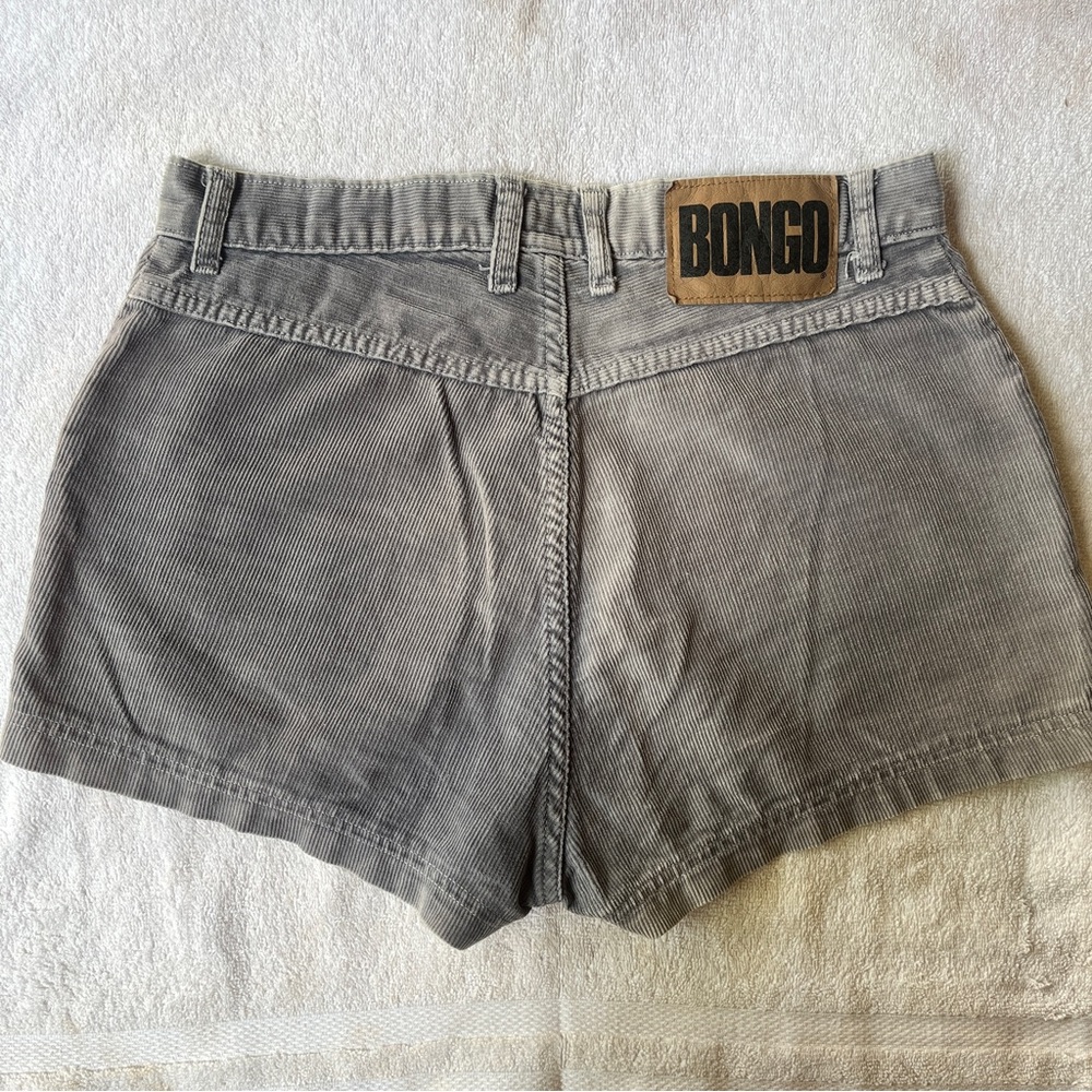 Vintage Y2K Corduroy Shorts Bongo Shorts Size Small/Medium High Waist